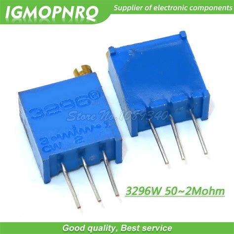 10pcs/lot 3296w Series 3296w 103 10k Ohm Top Regulation Multiturn ...