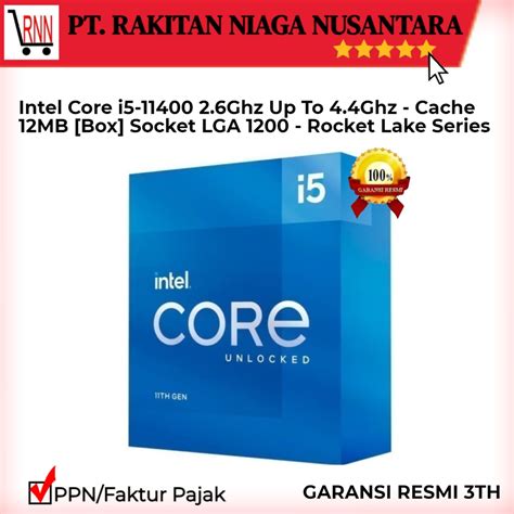 Jual Intel Core i5-11400 Box Processor LGA1200 i5 11400 | Shopee Indonesia