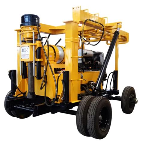 Portable Hydraulic Rock Borehole Rotary Diamond Core Drilling Rig