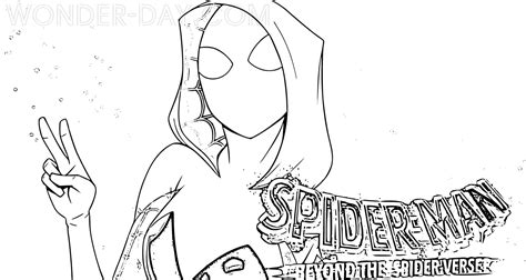 Spider Man Across The Spider Coloring Pages Wonder Day Coloring