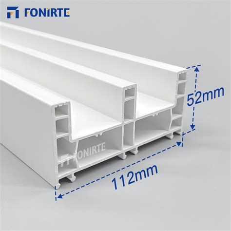 Plastic Pvc Profile Industrial Custom Upvcprofile High Uv Protection