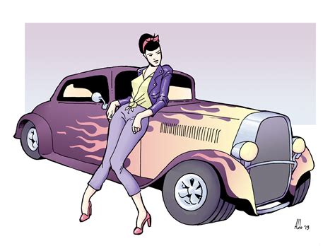 El Blog De Maledictus Hot Rod Pin Up