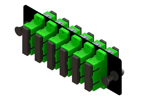 Sc Sc Fiber Optic Adapter Panel 12 Port 110 Style Foconec