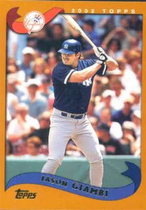 Amazon 2002 Topps Baseball 620 Jason Giambi New York Yankees