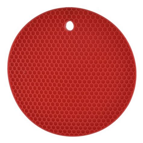 Uxcell Kitchen Rubber Round Shaped Heat Insulated Mat Hot Pot Pad X D T Fred Meyer
