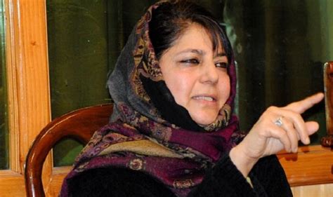 Mehbooba Mufti To Become First Woman Chief Minister Of Jammu And