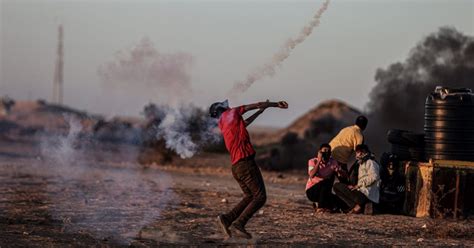 Amid Protests Israel Reopens Gaza Border Crossing For Palestinian