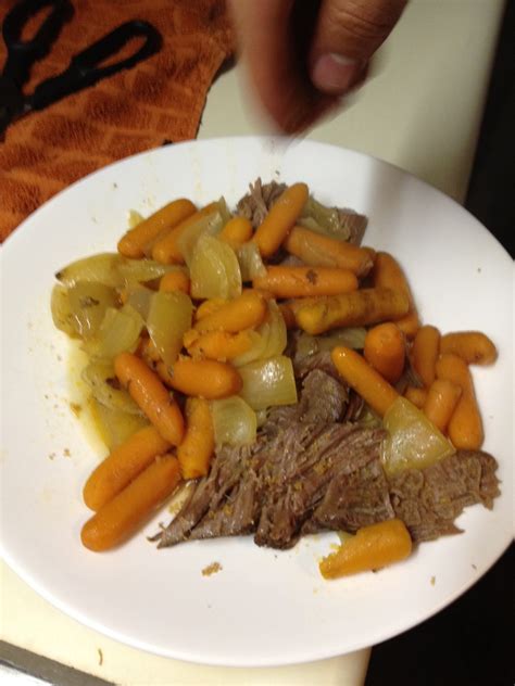 Feeding Ger Sasser Buffalo Roast