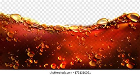 Air Bubbles Cola Soda Drink Beer Stock Vector Royalty Free 1731310021