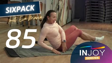 Minuten Sixpack Injoy Live Workout Eva Maria Youtube