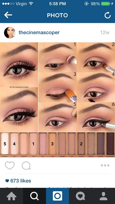 Naked 3 Tutorial Insta Thecinemascoper Eye Makeup Steps Makeup Tutorial Eyeliner Makeup