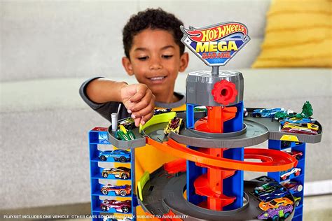 Garagem Hotwheels - Hot Wheels City Mega Garagem Gigante Mattel GTT95 - Star Brink Brinquedos
