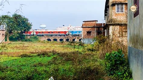 Kashi Patna Jan Shatabdi Express Approaching Ara Jn Youtube