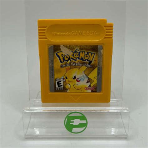 Pokemon Yellow Version Special Pikachu Edition Nintendo Game Boy