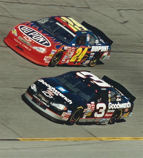 Dale Earnhardt and Jeff Gordon - 2001 Daytona 500 (1279x1418) : r ...