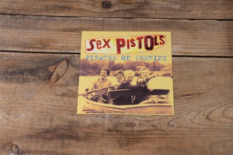 Vintage Sex Pistols Rock N Roll Album Promotional Band Sticker Pirates