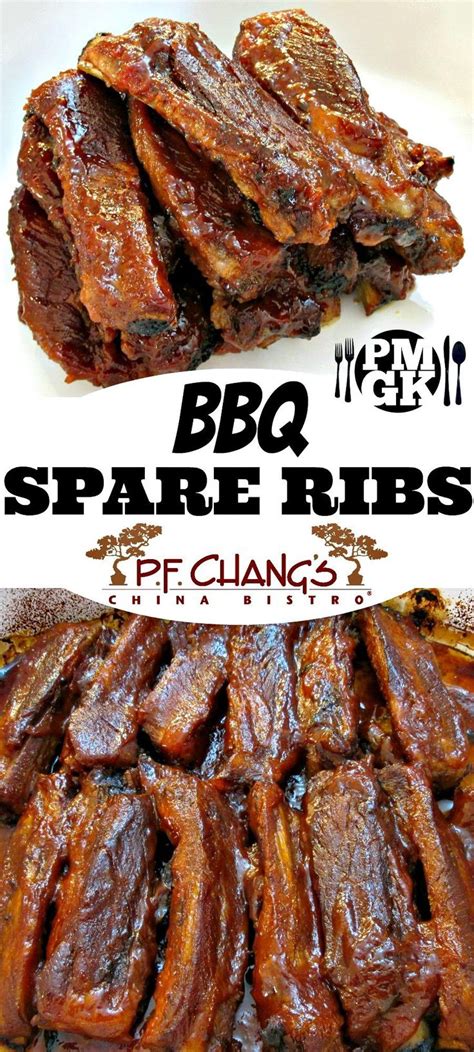 Barbecue Spare Ribs P F Chang S Barbecue Sauce Poor Man S Gourmet