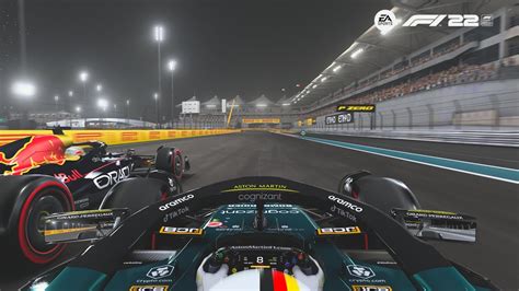 F1 22 Ps5 Sebastian Vettel Aston Martin Onboard Abu Dhabi Gp Race