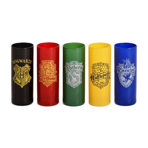 Ensemble De Verres Des Maisons De Poudlard Pi Ces Harry Potter