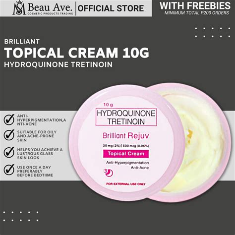 Brilliant Rejuv Topical Cream 10g Shopee Philippines