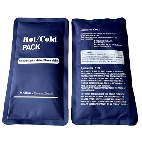 Hot And Cold Pack Reusable Ice Pack Microwaveable For Pain Relief And Cooling And Heating Pad
