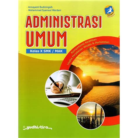 Jual Buku Administrasi Umum Pariwisata SMK MAK Kelas 10 Kurikulum 13