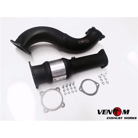 Buy Venom Exhaust For Ford Falcon Fg Fg X Xr6 Turbo 4 Black Dump Pipe