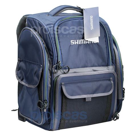 Mochila De Pesca Shimano BackPack Bluemoon XL C 4 Estojos LUGB 15