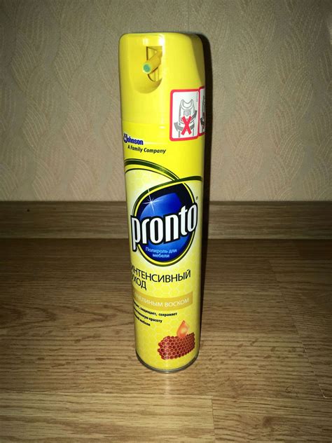 Полироль для мебели PRONTO Классик, для деревянных поверхностей ...