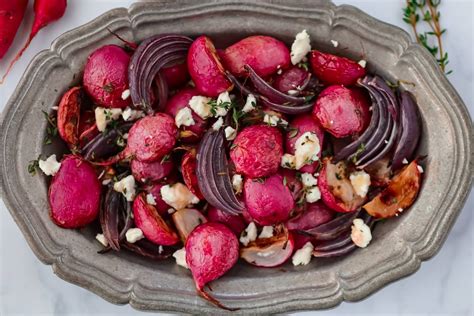 Roasted Radishes With Goat Cheese And Honey The Light At The Top Of