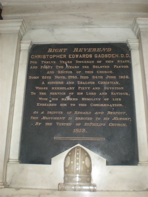 Rev Christopher Edward Gadsden (1785-1852) - Find a Grave Memorial