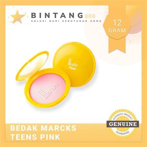 Jual Bedak Marcks Teens Teen Compact Powder G Pink Shopee Indonesia