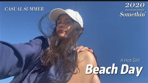 Beach Day Hot Girl Vlogs YouTube