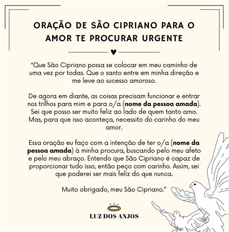 Oração De Sao Cipriano Para A Pessoa Amada Te Procurar - 5 Orações de São Cipriano Para Amor Te Procurar Urgente