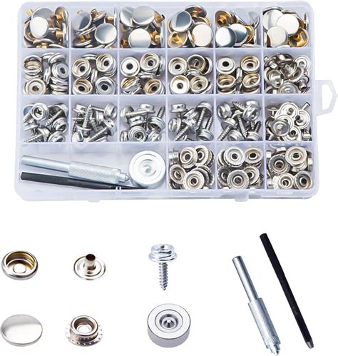 Xhsp 323 Piece Canvas Snap Kit Marine Grade Stainless