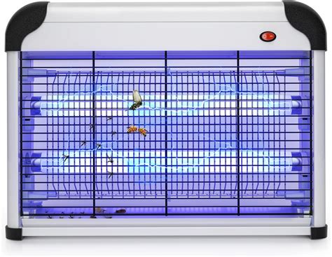 Djroll Fly Insect Killer Electric Fly Trap Zapper 20w Electronic Indoor