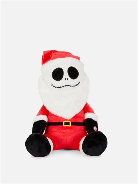 Kerstman Knuffel Disney S The Nightmare Before Christmas Wit Zwart