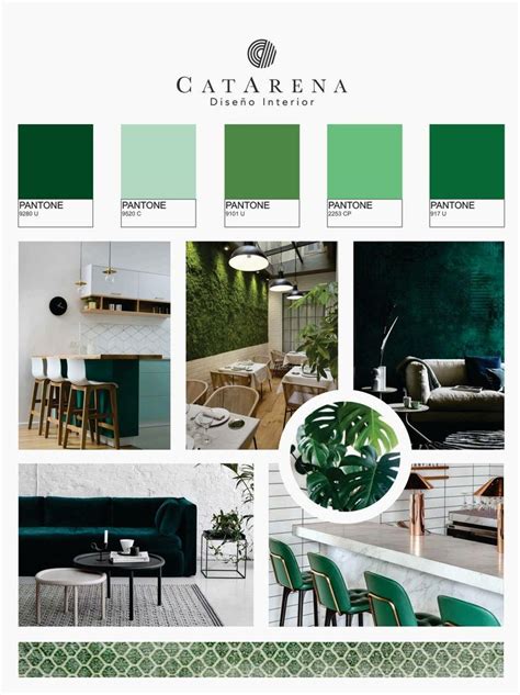 diseno interior en verde casas