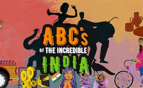 abcs   incredible india discovering india  alphabets