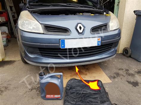 Vidange Et Filtre Huile Renault Clio Tutovoiture