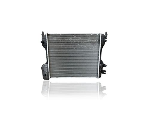Radiator for 13-15 Jaguar XF/XFR 2.0L Plastic Tank, Aluminum Core ...