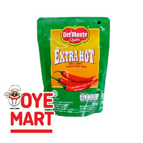 Jual Delmonte Extra Hot Pouch Gr Saus Sambal Pedas Del Monte Shopee Indonesia