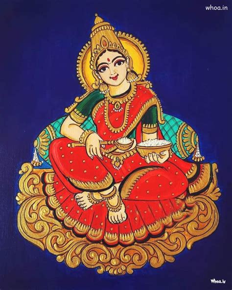 Annapurna Maa Drawing New Best Images Annapurna Maa Kalamkari