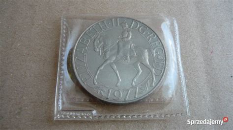 Moneta medal Elizabeth II 1977 25 New Pence Silver Jubilee Sokółka