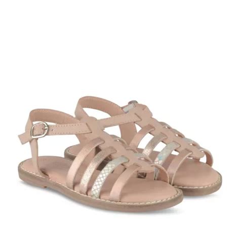 Sandals Nude Nini Girls Cuir