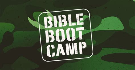 Bible Boot Camp The Gospels Southbridge Fellowship Church