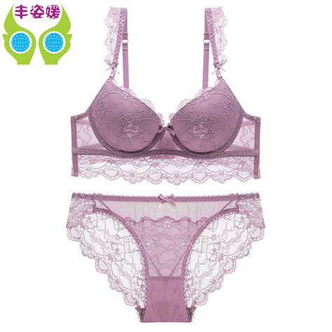Mature Gather Push Up Sexy Lace Bra Set Lingerie 1802pl Bra Set And Underwear Bra Price