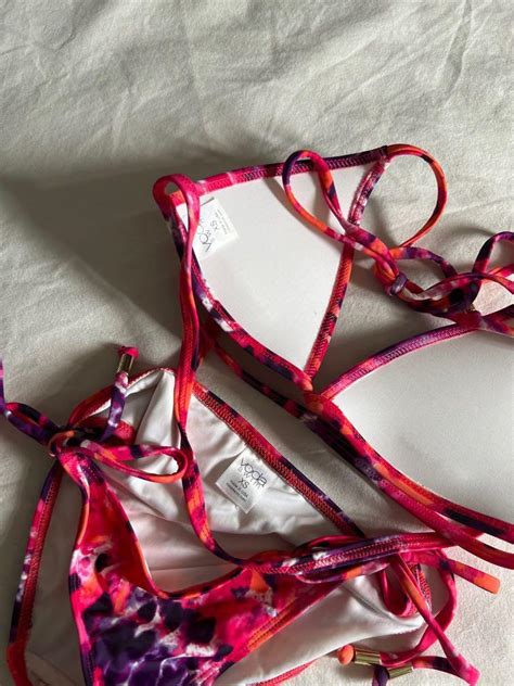 Voda Swim Envy Push Up Bikini Top And Bottom Women S Fashion Swimwear Bikinis Swimsuits On