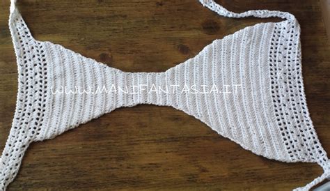Bikini Uncinetto Schema Tutorial Spiegazioni ManiFantasia