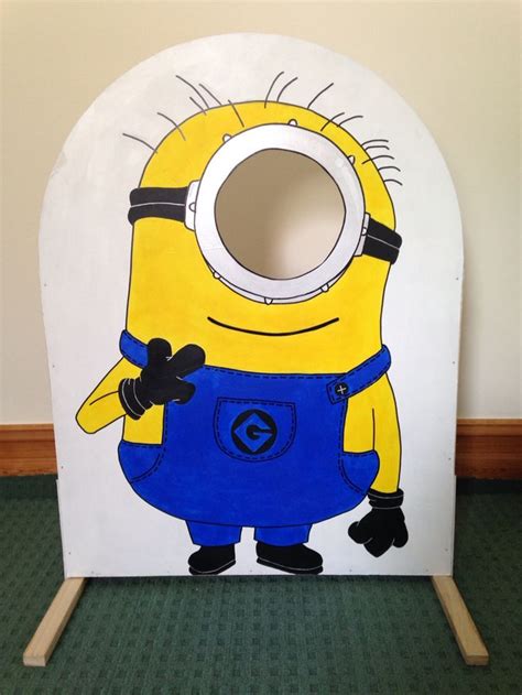 Minion Photo Booth Or Bean Bag Toss Minion Party Theme Minions